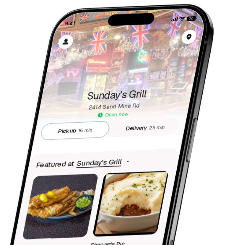 Sunday's Grill app preview